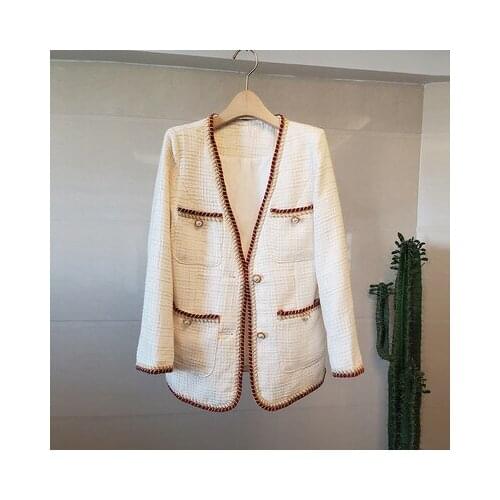 Chic Short French Celebrity Style Early Spring Small Man Retro Spring Thin