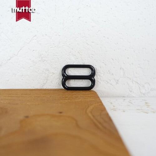 DIY dog collar For 20mm Webbing Adjustable Buckles Loops DIY Straps Bag accessory high quality Plated Metal BZK-20H