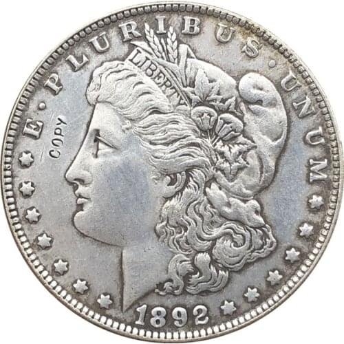 1892 USA Morgan Dollar coins COPY