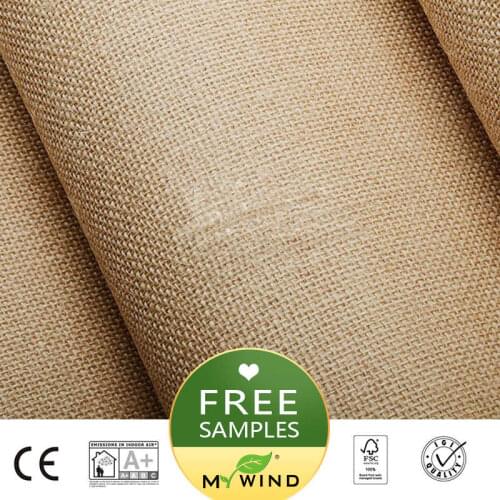 3D wallpapers designs vintage classic home decor bedroom 2019 MY WIND natural wall paper luxury Wallpaper jute fabric grasscloth