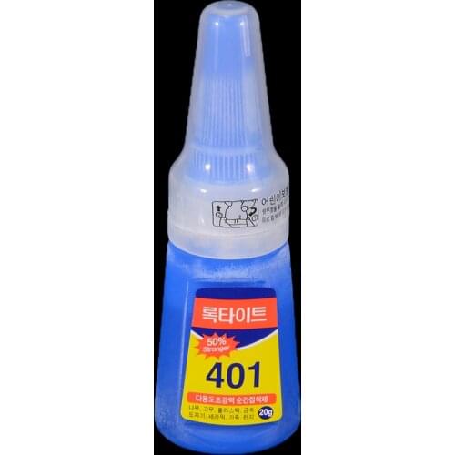 401 Glue Instant Fast 401 Adhesive Liquid Glue Bottle Stronger Super Glue Rapid Fix Quick Dry Multi-Purpose For Leather Jewlery