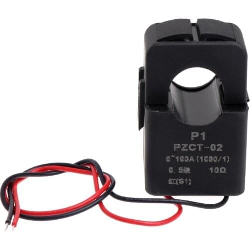AC 0-100A Current Transformer Coil 100mA Output For AC Voltmeter Ammeter Accessories