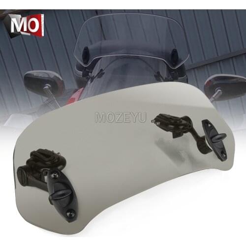 Motorcycle Windshield Extension Spoiler Windscreen Air Deflector For YAMAHA FZ6 FZ6R FZ16/FZ-S16/Fazer 16 600 FZ25 FZ400/R FZ600