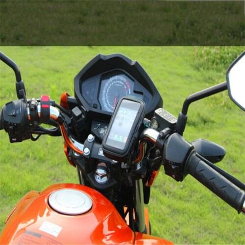 Bicycle Motorcycle Phone Holder telephone Support For Moto Stand Bag Bike Holder Waterproof Cover