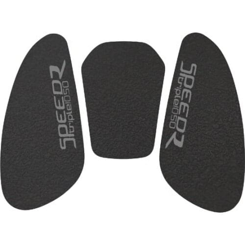 For Triumph SPEED TRIPLE 1050 S Motorcycle Cafe Racer Gas Fuel tank Leather Sticker Protector Sheath Knee Tank pad