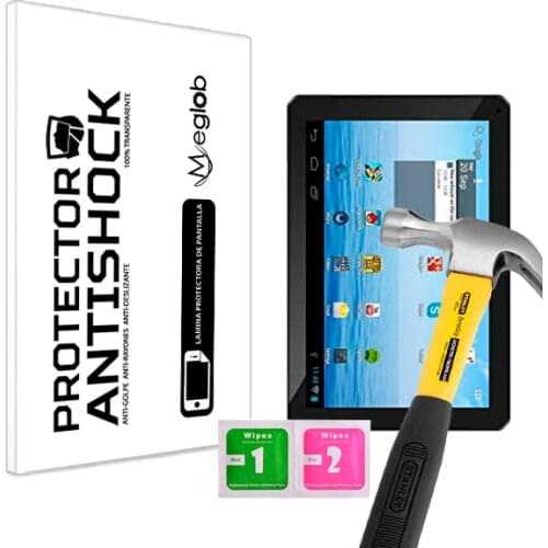 Screen protector Anti-Shock Anti-scratch Anti-Shatter compatible with Tablet Denver TAQ-70242MK3