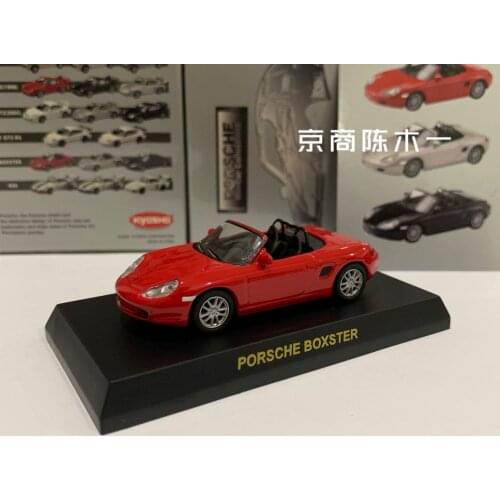 1/64 KYOSHO Porsche Boxster Roadster LM F1 RACING Collection of die-cast alloy car decoration model toys