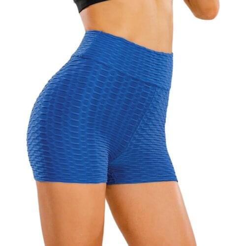 Summer Fashion Womens Hot Pants Yoga Stretch Candy Color Sport Shorts High Waist Trunks Casual Gym Shorts