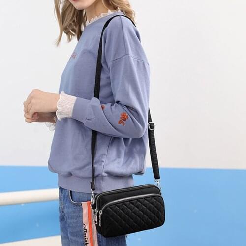 New Ladies Waterproof Nylon Handbag High Quality Ladies Small Messenger Bag Summer Small Fresh Mini Shoulder Bag