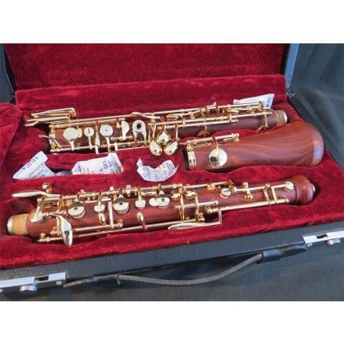 Rosewood concert professional semiautomatic oboe C key full conservatory
