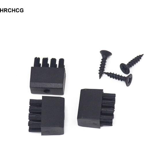 Archery Arrow Rest Compound Recurve Bow Y Brush Replace Brush Triangle Arrow Rest Brush Universal for TP811 TP812 with Screws