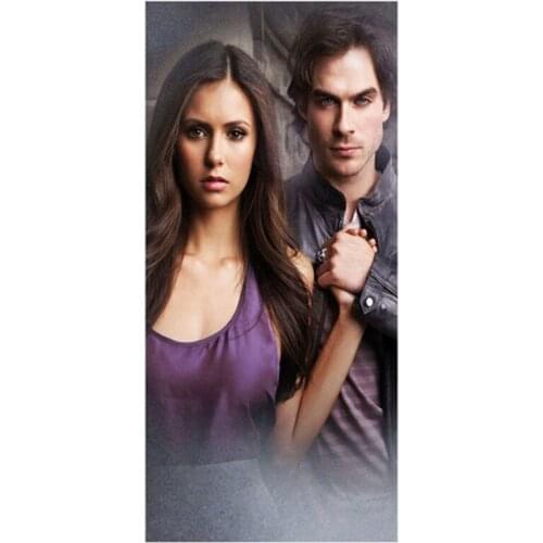 2016 Custom The Vampire Diaries Background Printed Soft Bamboo Fiber Towels/Drying Bath Drying Washcloth_Size:35CMX70CM