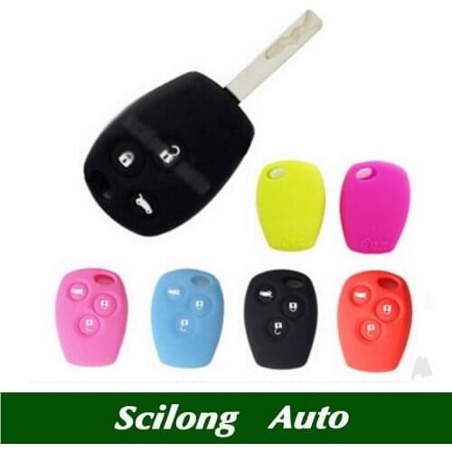 Key holder programmer silica gel key case for car key set remote cover fit for 2015-2021 smart fortwo 453