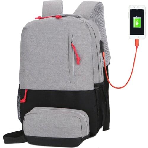 15-inch Laptop Backpack for Men and Women Fashion Travel School Bag Anti-Theft USB Charging