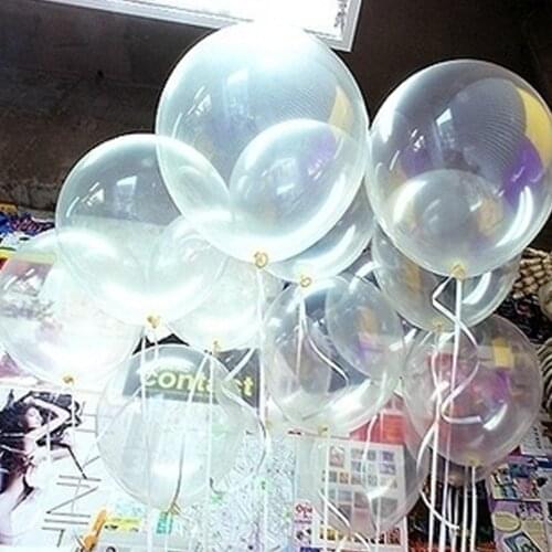 200pcs Clear Balloons Transparent Ballon Latex Balloon For Aniversario Wedding Birthday Party Decoration Kid Toy Event Supply