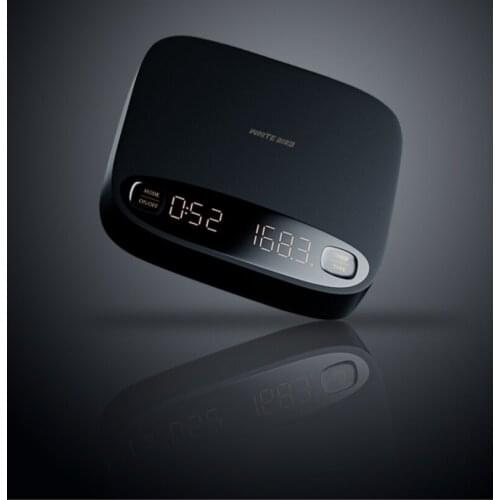 Smart coffee scale LED display USB Rechargable automatic taring /timing for esprsso coffee or pour over coffee kitchen scale 2kg