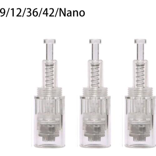High quality Screw Cartridge Replacement microneedling for Micro Needle 9 Pin/12 Pin/36 Pin/3D/5D Nano Micro Nano Needle