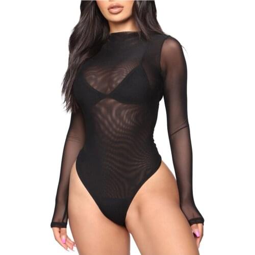 Women One Piece Lingerie Jumpsuit Pajamas Lace Bodysuit Sexy Underwear Lingerie Sexy Hot Erotic Porno Corset Top Z0219