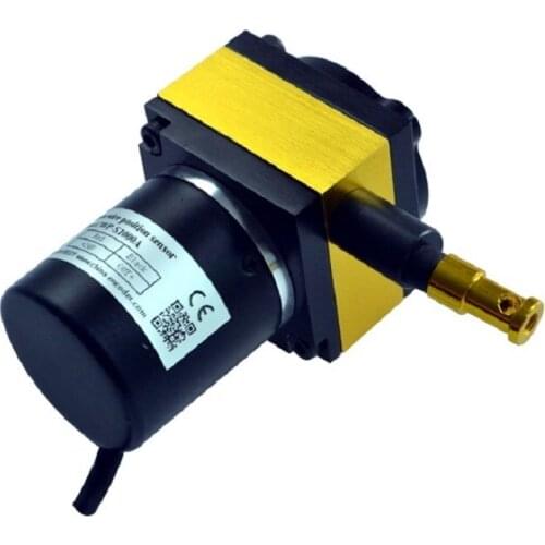 1000mm draw wire potentiometer rope displacement sensor 4-20mA