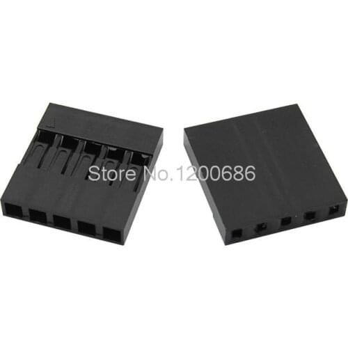 2.54mm 1x5P Dupont Connector Housing Female