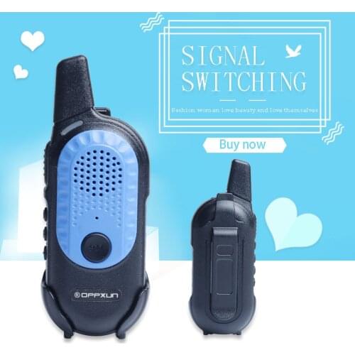2pcs OPPXUN E23 Mini Walkie Talkie Small Ear Mounted UHF 400-470MHz Portable Ham Radio Station Cb Headset for Transceiver Telsiz