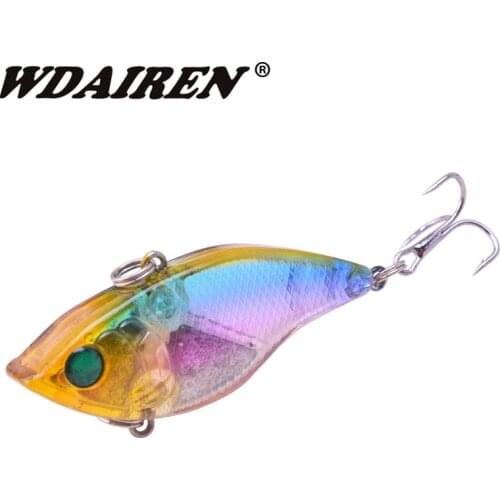 5.2cm 14.8g sinking Vib vibration Fishing Lure 3D Eyes Artificial Hard Bait Topwater Minnow Wobblers Peche Isca Fishing Tackle