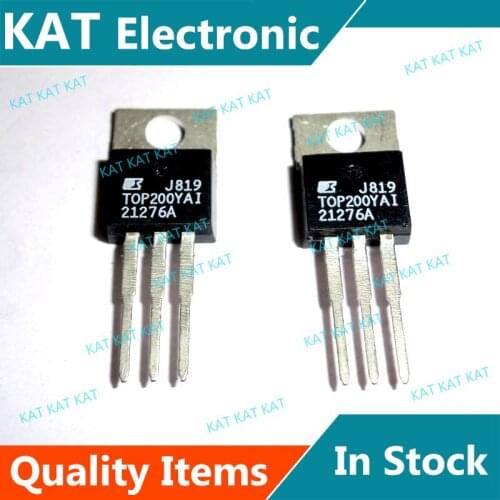 5PCS/Lot TOP200YAI TOP201YAI TOP202YAI TOP203YAI TOP204YAI TOP214YAI TO-220 Three-terminal Off-line PWM Switch