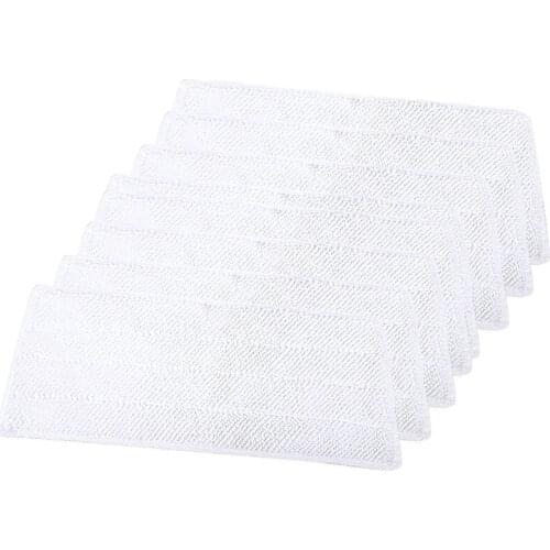 8 Replacement Covers Suitable For Vileda Steam XXL Power Pad Steam Cleaner Replacement Cover, Washable In White