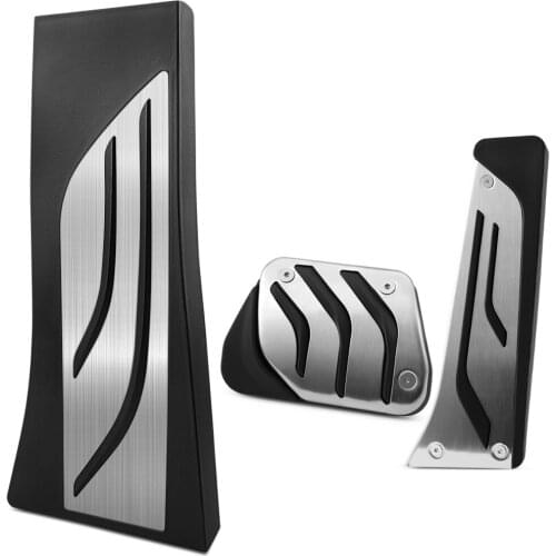 Car Pedals Kit for BMW X5 X6 F15 F16 E70 E71 E72 2008 - 2018 AT Accelerator Gas Brake Footrest Pedal Cover LHD Stainless Steel