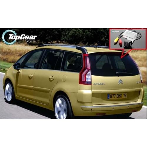 Car Camera For Citroen C4 Picasso High Quality Rear View Back Up Camera For Top Gear Friends Use | CCD + RCA