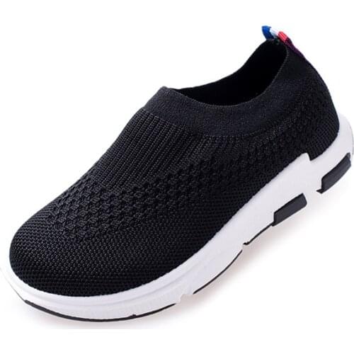 Kids Mesh Knit Socks Running Sneakers For Boys Girls Casual Shoes for Children Lightweight Sports Shoes Breathable Fashion Soft