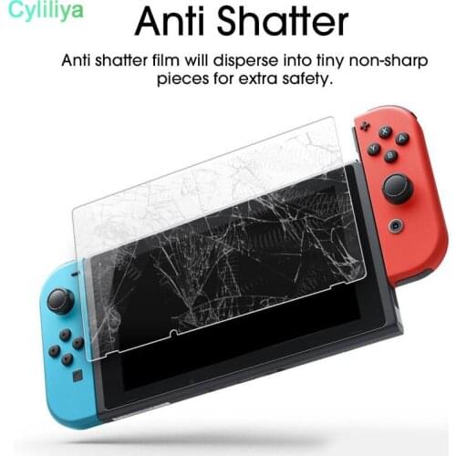 For Nintendo Switch Tempered Glass HD Anti-Scratch Glass Screen Protector 100pcs/lot