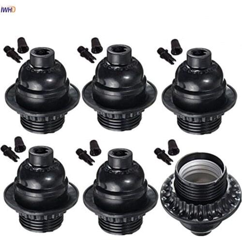 IWHD Plastic Soquete E27 Lamp Holder Base For Light Bulb With Switch Fitting E27 Socket Bulb Holder Homekit Portalamparas E27