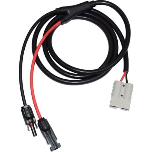 Connector Solar Panel Cable Kits Compatible with Powerpole for Goal Zero Yeti, Renogy Portable Solar Generator Power Station