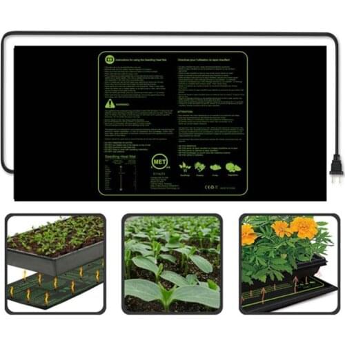 121*52cm Seedling Heat Mat Waterproof Plant Seed Germination Propagation Clone Starter Pad Garden Supply Greenhouse 120V/240V