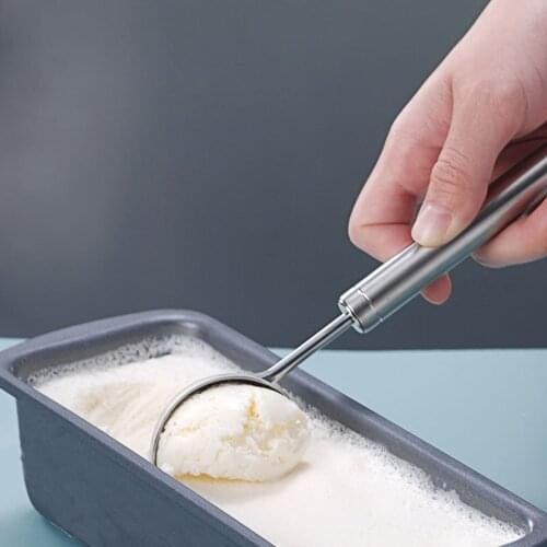 Stainless steel ice cream spoon ice cream ball spoon ice cream spoon ice cream beater ice cream spoon dessert spoon