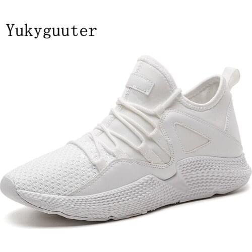 Men Running Shoes Sports Sneakers Breathable 2018 Spring Summer Walking Mesh Shoes Men Athletic Lace Up High Quality Comfortable