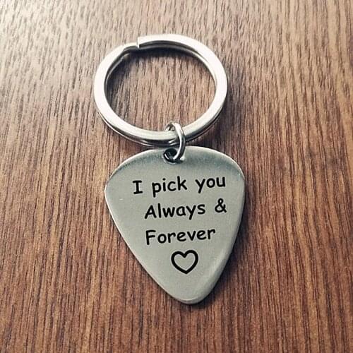 Stainless Steel Customized Jewelry Silver Key Ring Fathers Day Gift DIY Lettering Pendant Mens Love Ring Jewelry