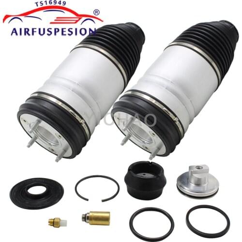 Pair Front Left+Right For Dodge Ram 1500 2013-2019 Air Spring Bag Suspension Shock Bellow 04877146AA 04877146AB 04877146AC