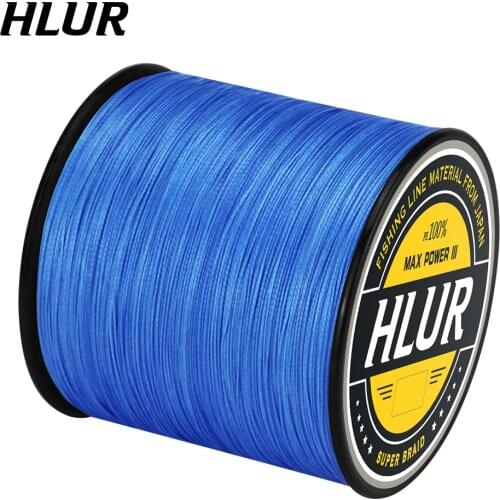 HLUR 8 Strands 4 Strands Braided Fishing Line 300M 500M Multifilament Strong PE Braid Carp 20-88LB Fishing Wire Carp Fishing