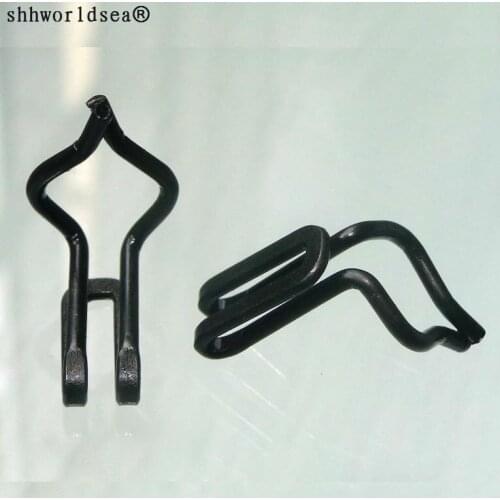 Shhworldsea 100 Pcs/Lot auto clip nut Zinc Color Screw