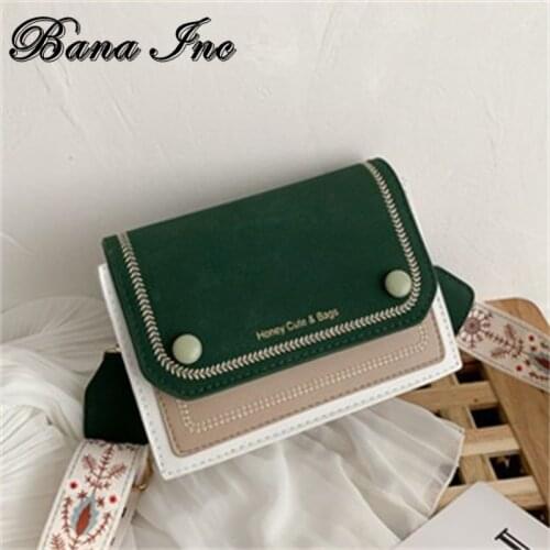 Bags For Women 2021 Simple Small Square Bag Woman Crossbody Shoulder Small Square Package Luxury Handbags Women Bag Designer Sac