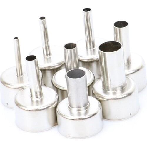 TOP 8 Psc Hot Air Nozzle for Station 8858 Digital Hot Air Blower BGA Rework Solder Station