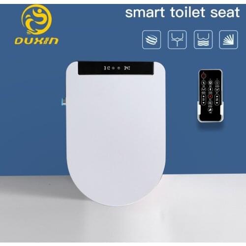 Smart WC toilet seat cover washing, warm air drying Heated seats Universal Adaptation for Toilet U-shaped V-shaped