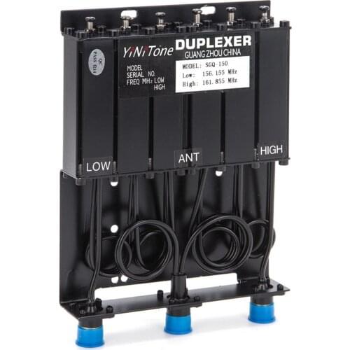 VHF 136-174MHz 25W Duplexer With Preset Frequency N Female Connectors For DIY Radio Repeater Duplexer SGQ-150