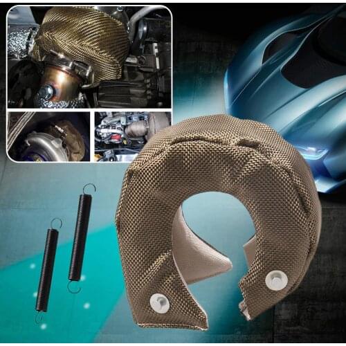 1 Set Universal Car Engine T3 Turbo Charger Heat Shield Cover Glass Fiber Protection Wrap For T3/T25/T28/GT25/GT28/GT30/GT32 Etc