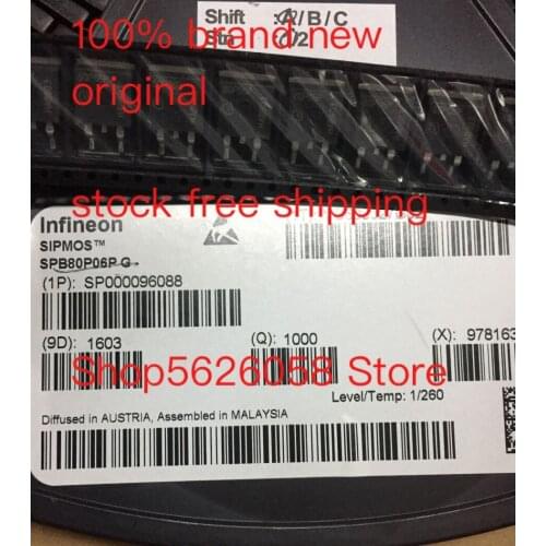 SPB80P06PG 100% new original 10PCS-100PCS/LOT STOCK