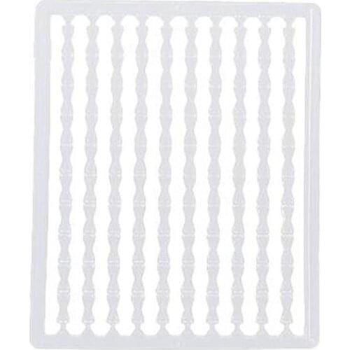 100pcs/Set Clear Hair Rig Fishing Boilie Stops Dumbell Bait Tools Stops Rig Carp Fishing Accessories O2P1