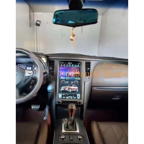 13.6'' tesla style Android 9.0 Car DVD GPS Navigation for infiniti QX70 2013-2016 radio stereo multimedia audio PX6 carplay IPS