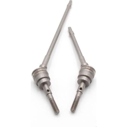 2Pcs/Pair Steel Front Steering Axis For 1/10 Remote Control Car Axial Wraith RR10 90048